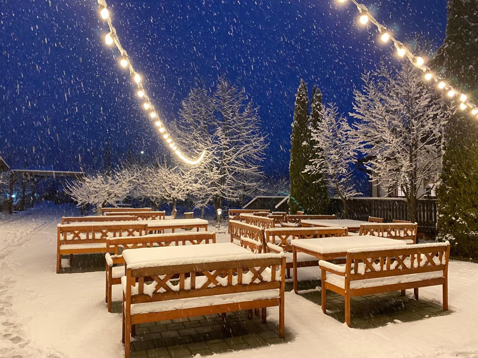 Pensiunea Apfelhaus Cisnadioara Buitenkant foto