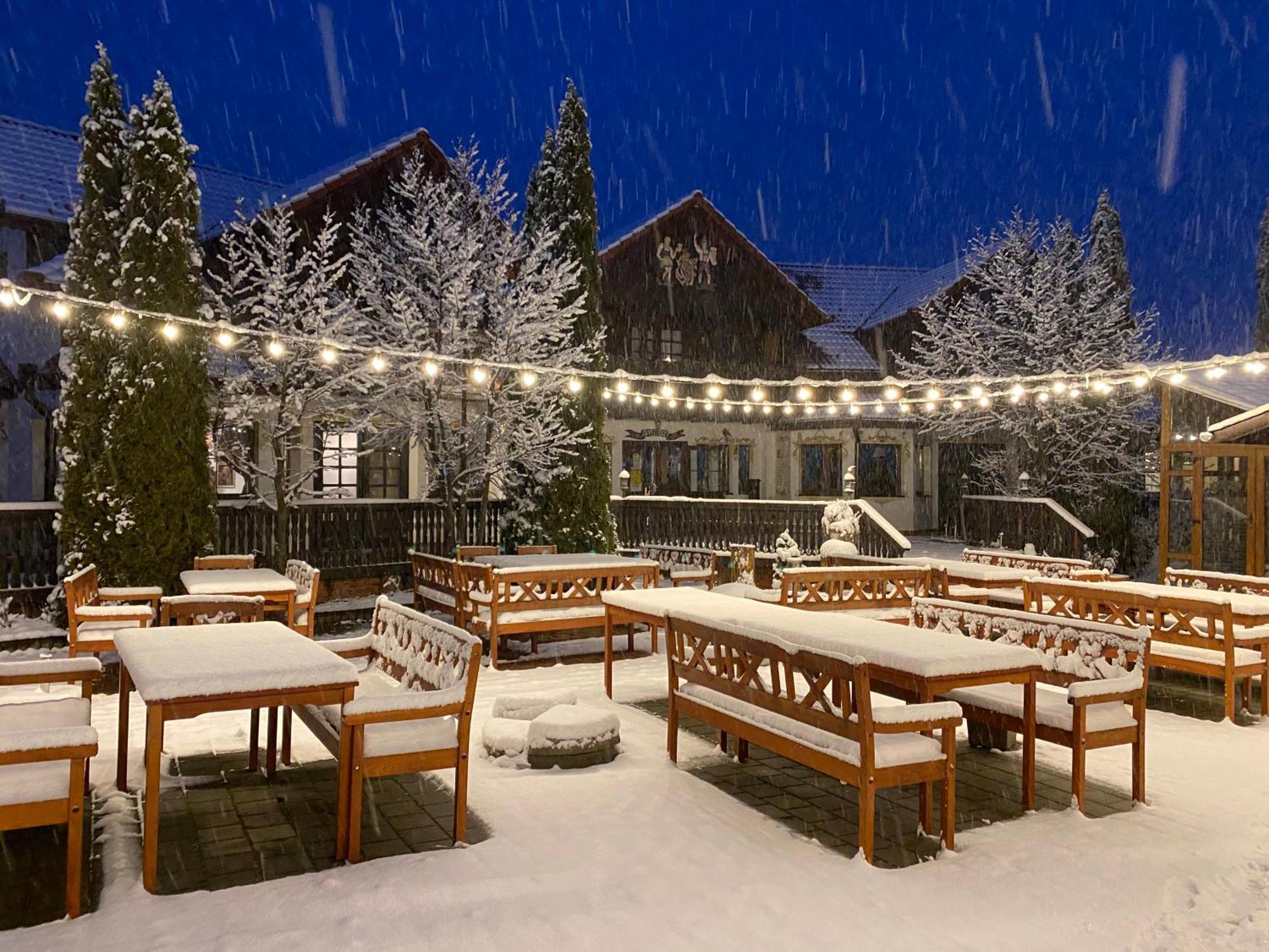 Pensiunea Apfelhaus Cisnadioara Buitenkant foto